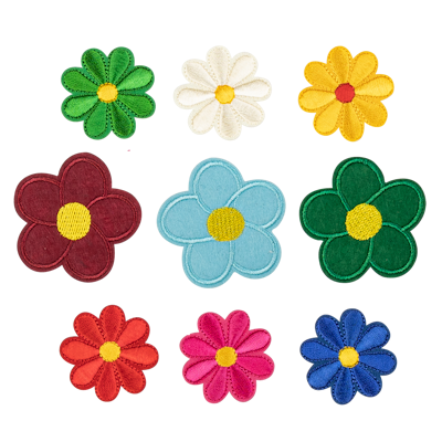 Strykestæsj Badgesett Blomster