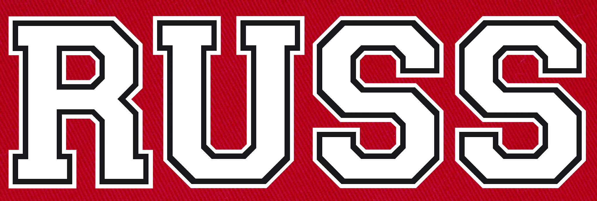 College Hvit/Sort 7,5 cm