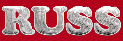 Strykestæsj Paljett Sølv 10 cm