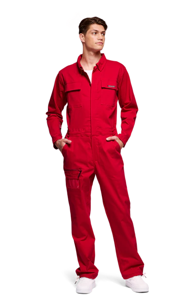 Rød performance russedress