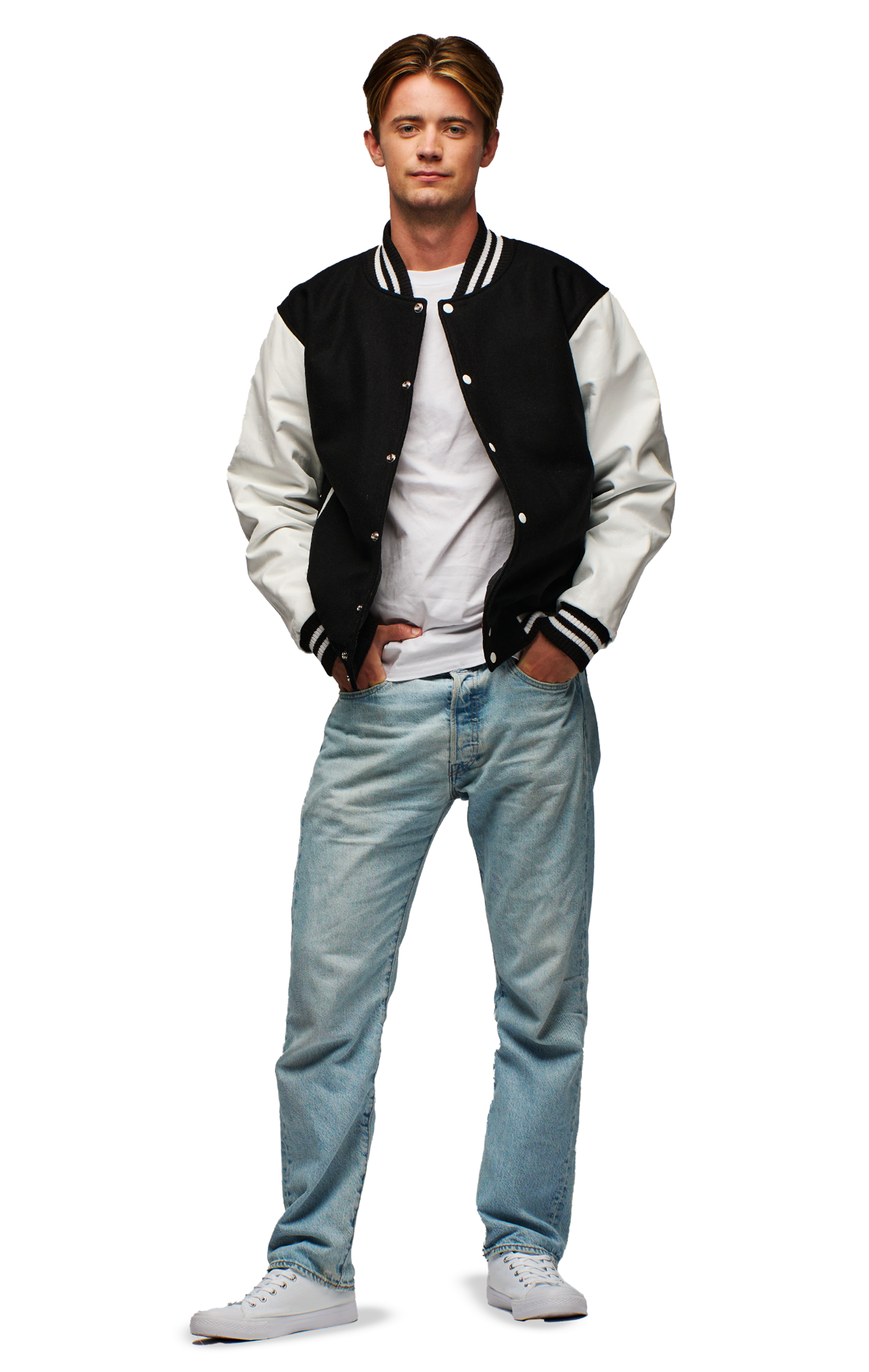 Collegejakke Black