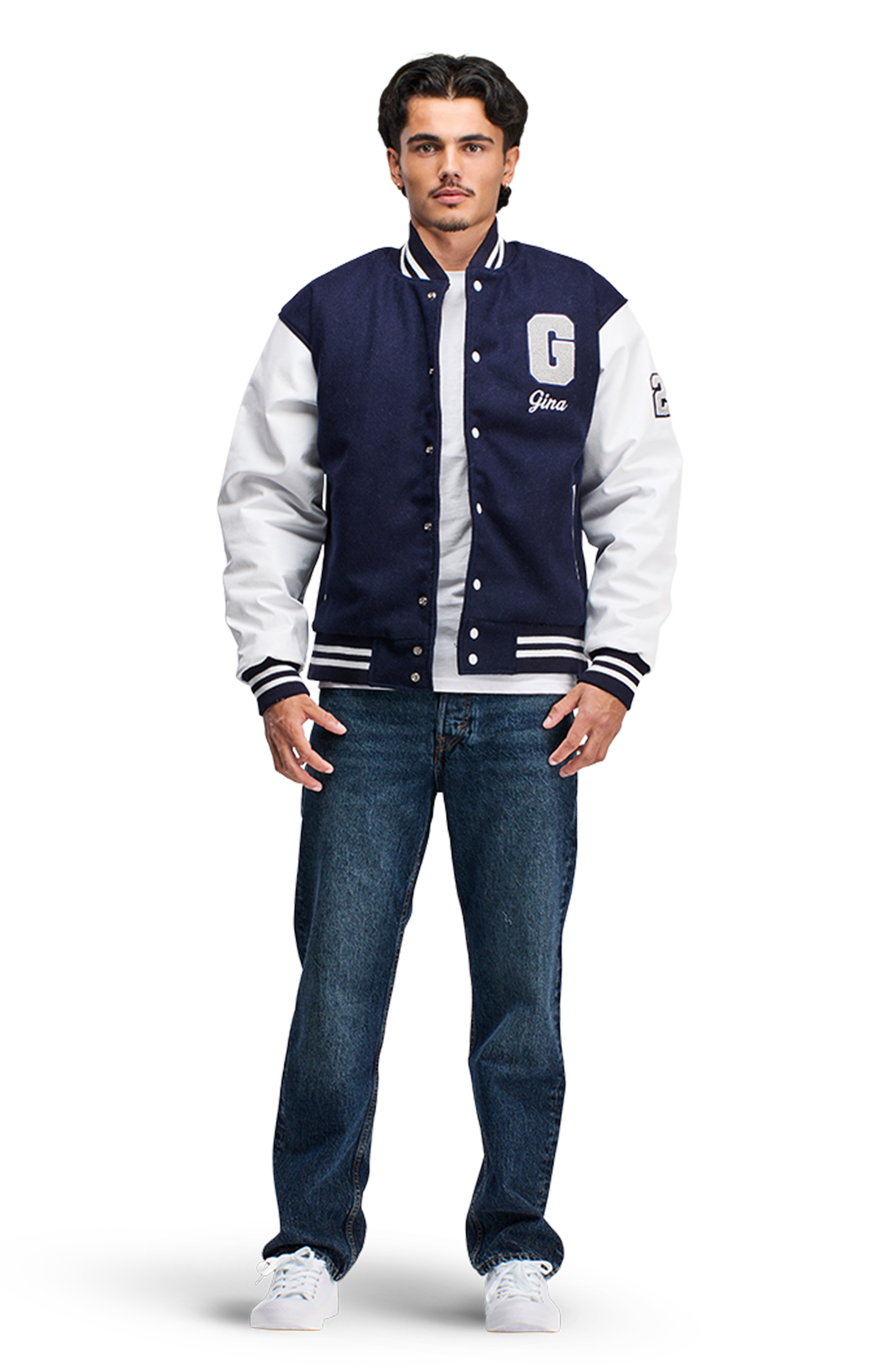 Varsityjakke Navy