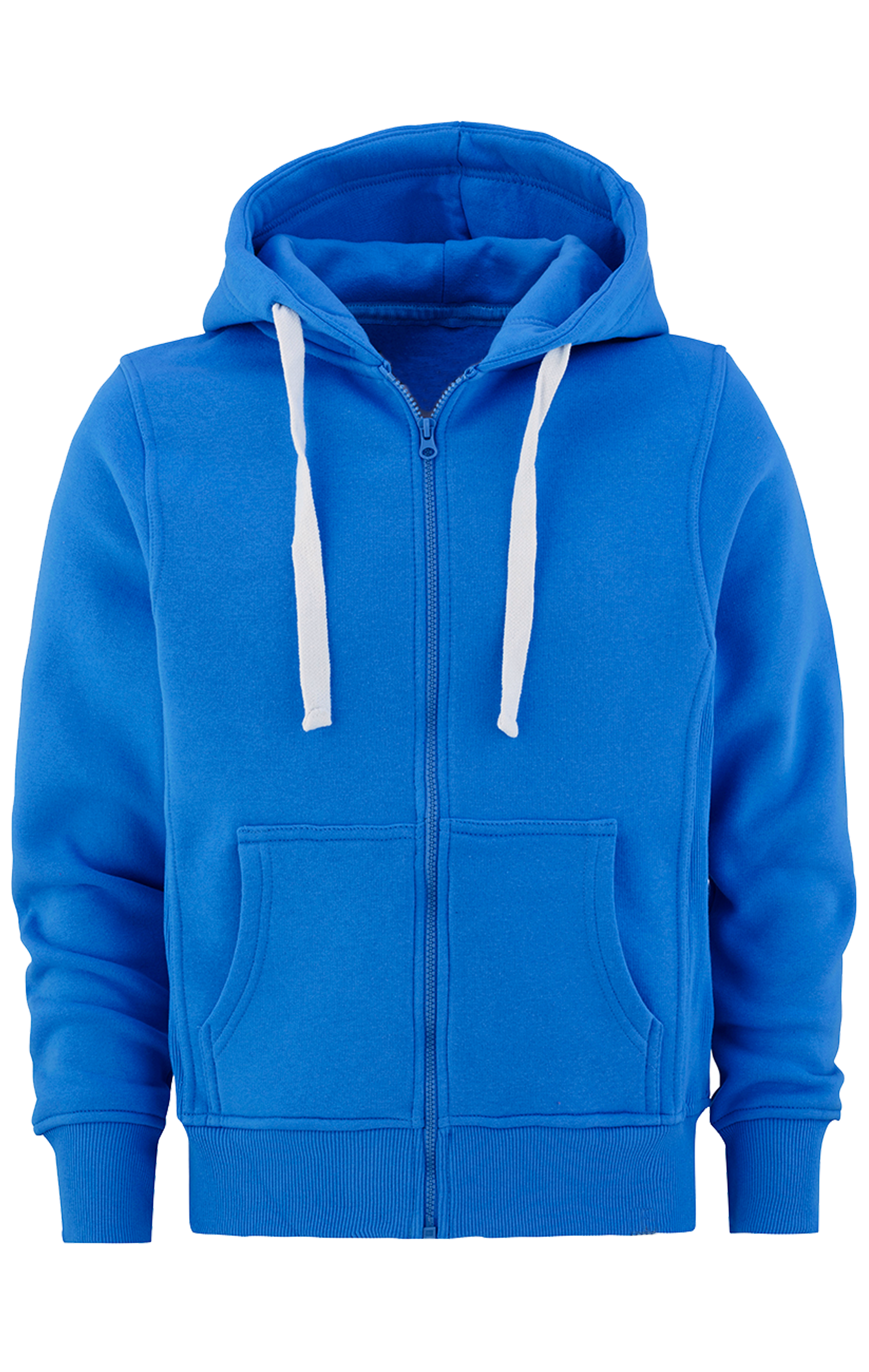 Hood Zip Royal Blue