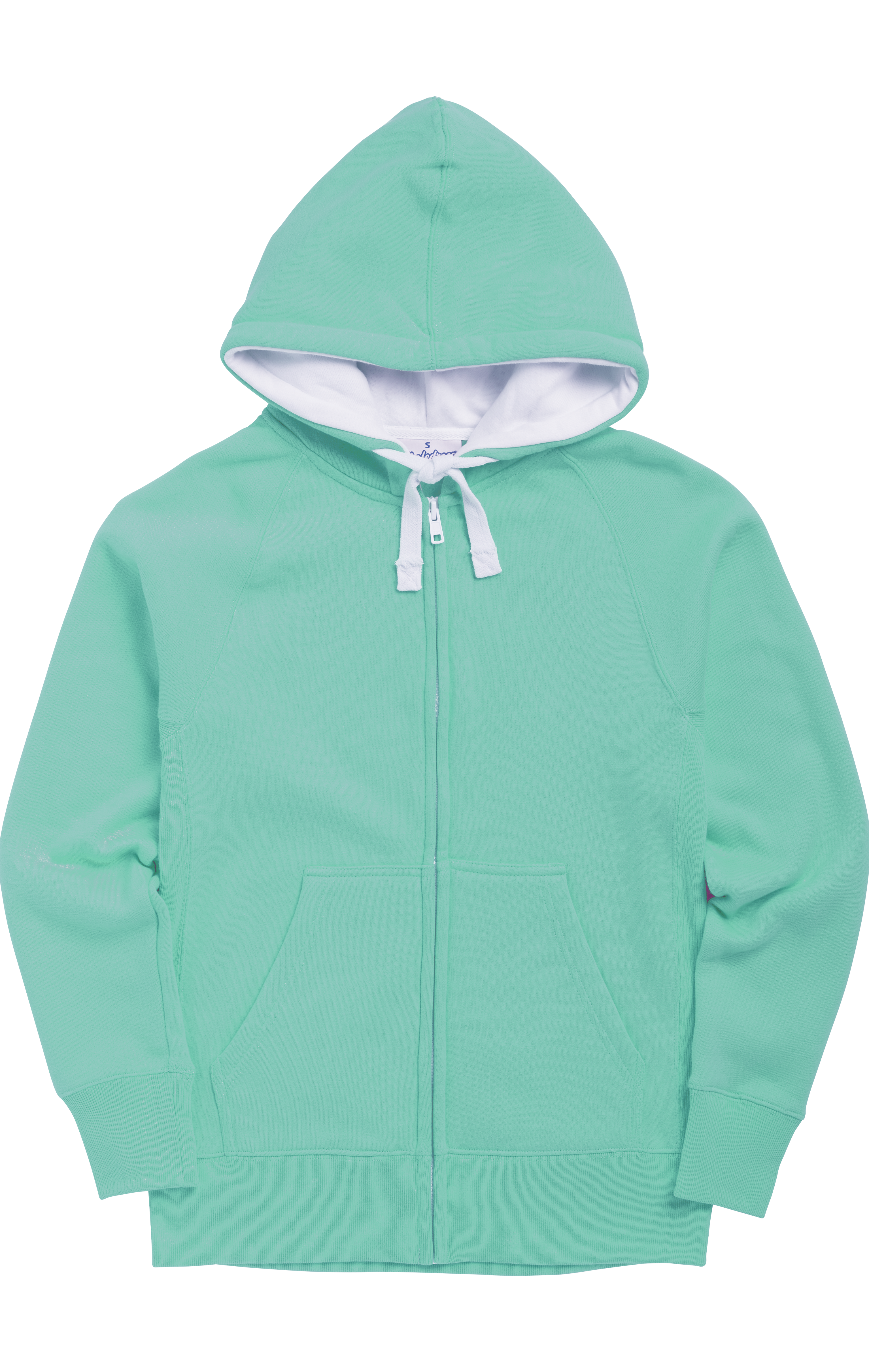 Hood Zip Emerald Green