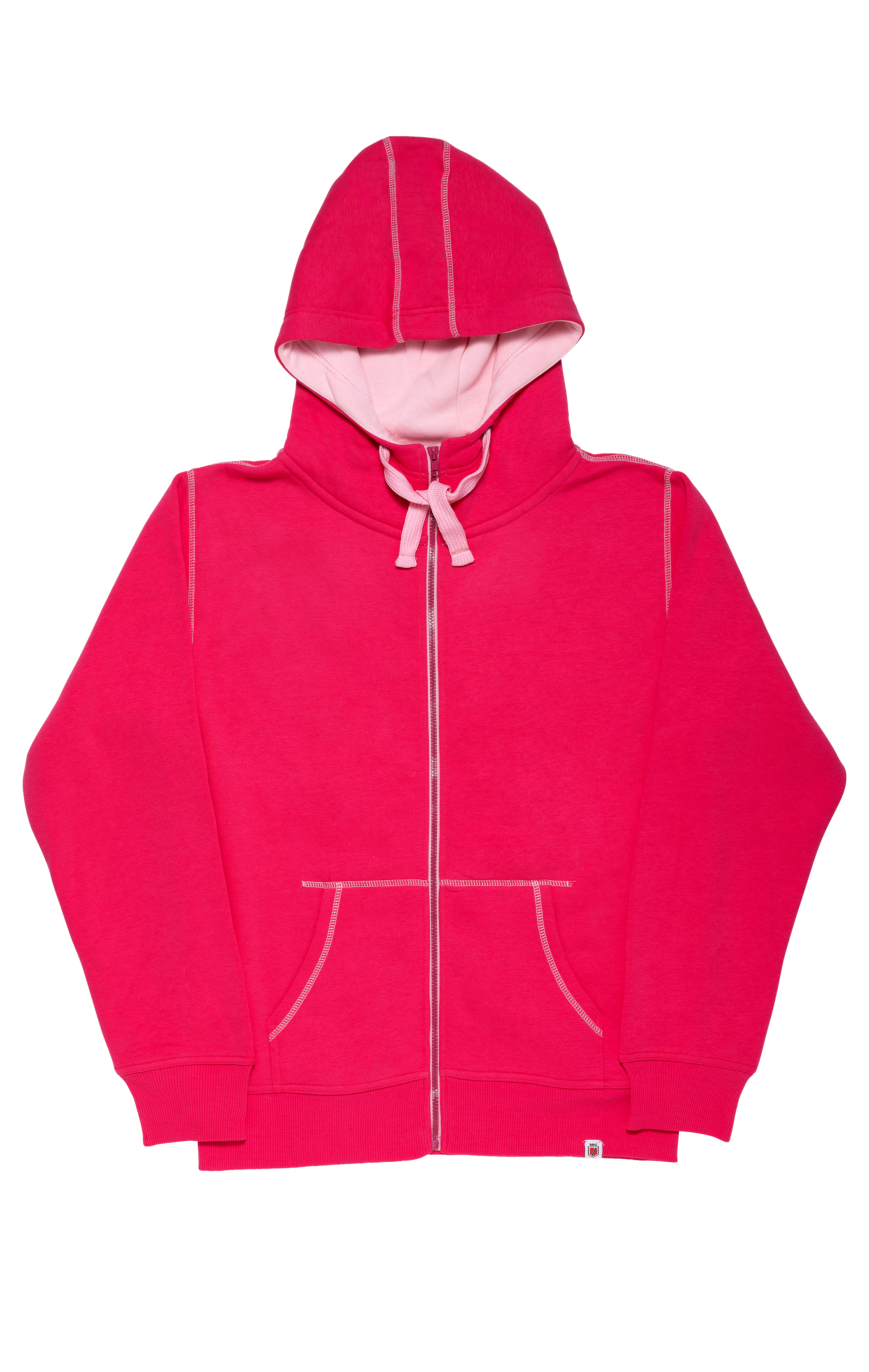 Jacket Overlock Mørk Rosa