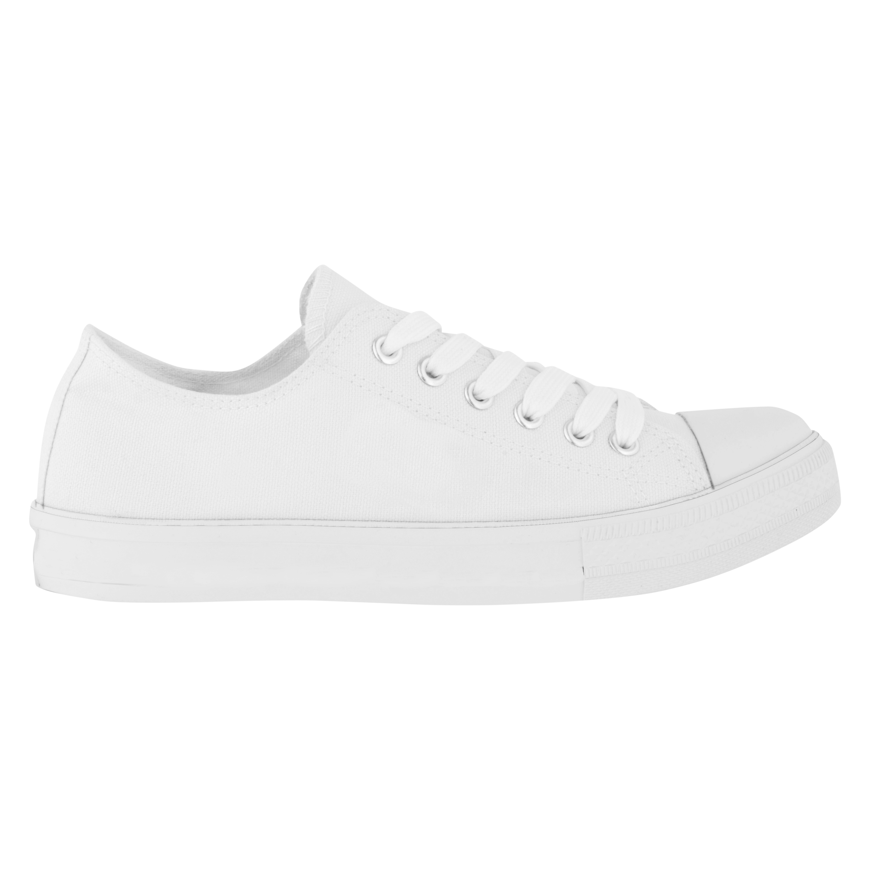Canvas Lav Hvit