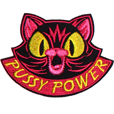 Strykestæsj Badge Pussy Power - 218