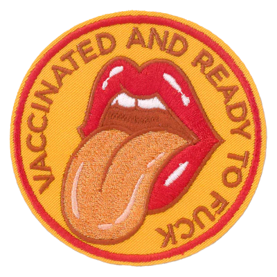 Strykestæsj Badge Vaccinated - 234
