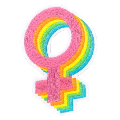 Strykestæsj Badge Woman Sign - 291