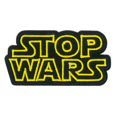 Strykestæsj Badge Stop Wars - 297