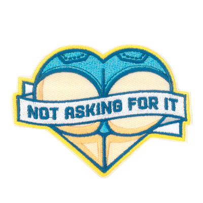 Strykestæsj Badge Not Asking - 299