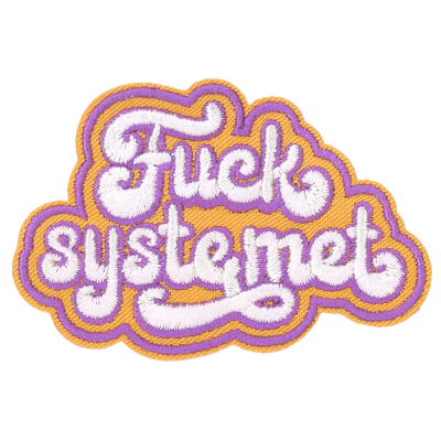 Strykestæsj Badge Fuck Systemet - 301