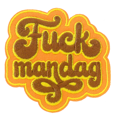 Strykestæsj Badge Fuck Mandag - 308