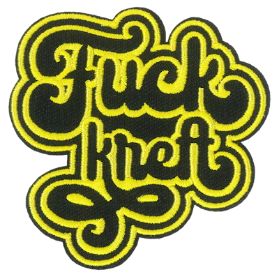Strykestæsj Badge Fuck Kreft - 309