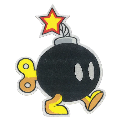 Strykestæsj Vevd Badge Bomb - 320