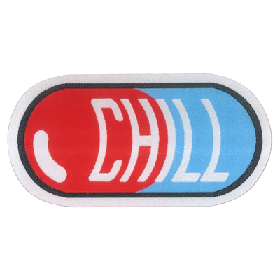 Strykestæsj Vevd Badge Chill - 330