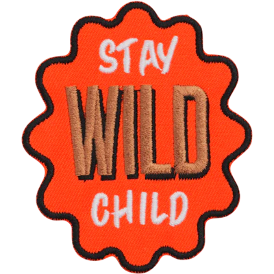 Strykestæsj Badge Stay Wild - 05