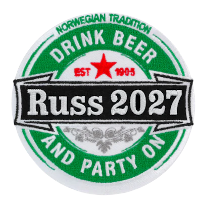 Strykestæsj Badge Beer - 2027