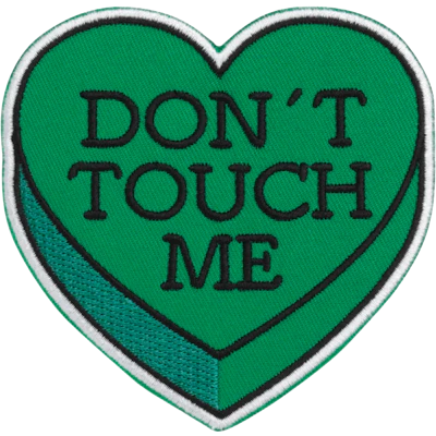 Strykestæsj Badge Don't Touch Me - 35