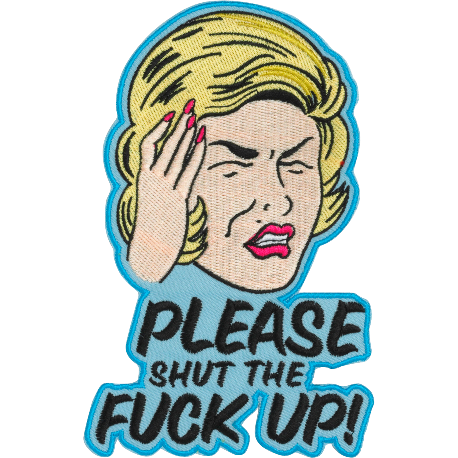 Badge Shut up - 37