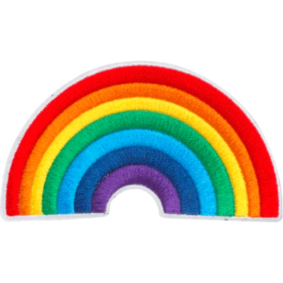 Strykestæsj Badge Rainbow - 49