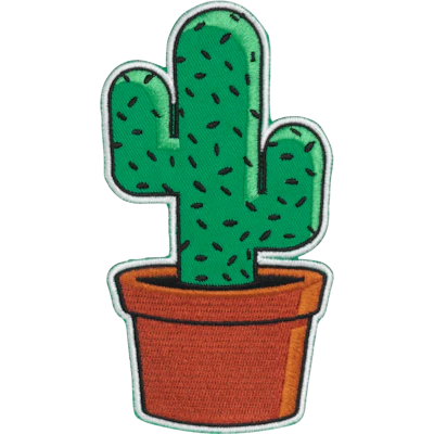 Strykestæsj Badge Cactus - 50