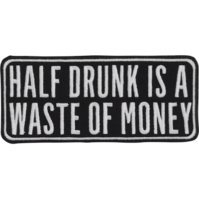 Strykestæsj Badge Half Drunk - 51