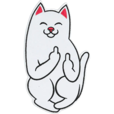 Strykestæsj Badge Cat - 58