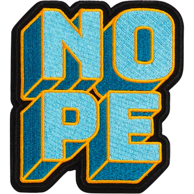 Strykestæsj Badge Nope - 75