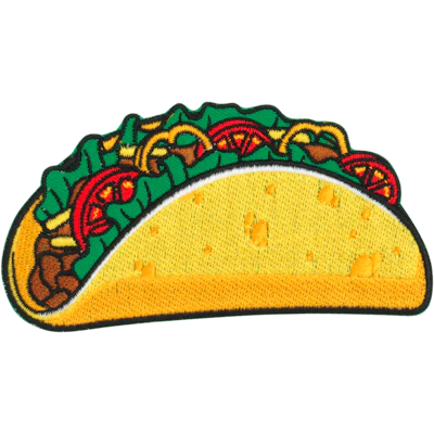 Strykestæsj Badge Tacoshell - 77