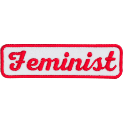 Strykestæsj Badge Feminist - 80