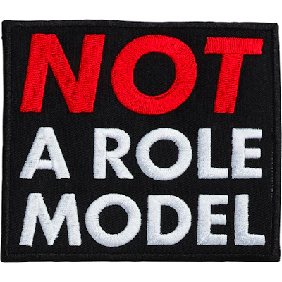 Strykestæsj Badge Not Role Model - 98