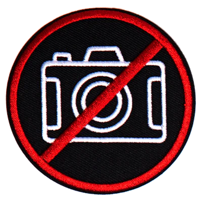 Strykestæsj Badge No Photo Sort - 109