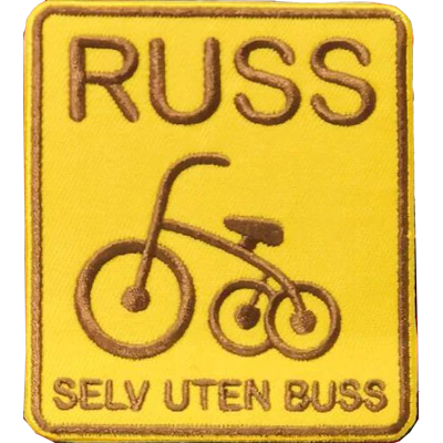 Strykestæsj Badge Russ uten Buss - 118