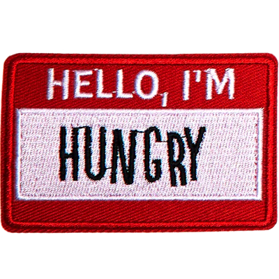 Strykestæsj Badge  Hungry - 131