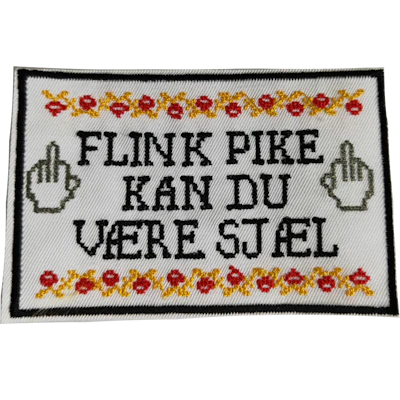 Strykestæsj Badge Flink Pike - 139