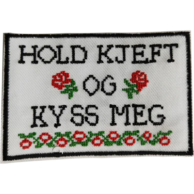 Strykestæsj Badge Hold Kjeft - 142