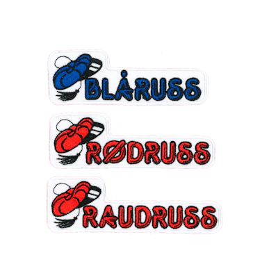 Strykestæsj Badge Russefarge - 146