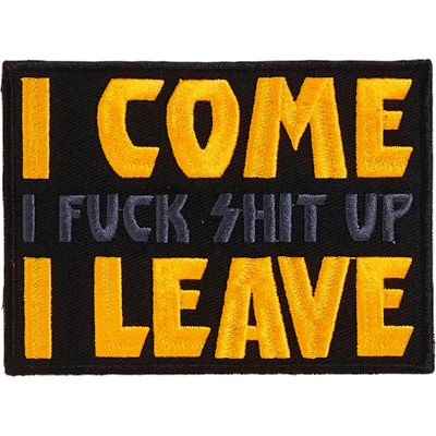 Strykestæsj Badge I Come - 163