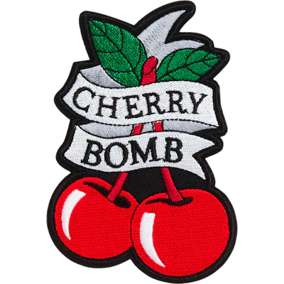 Strykestæsj Badge Cherry Bomb - 170