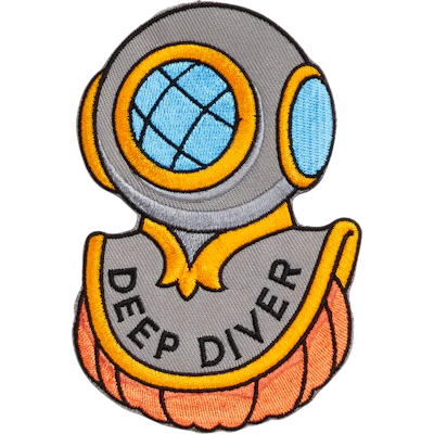 Strykestæsj Badge Diver - 180