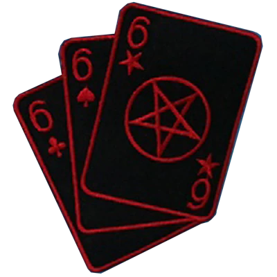 Strykestæsj Badge Devils Hand - 190