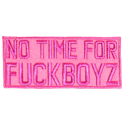 Strykestæsj Badge FuckBoys Pink - 192