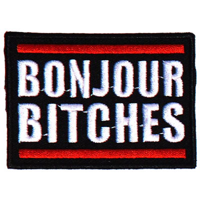 Strykestæsj Badge BonJour - 201