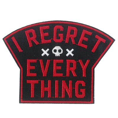 Strykestæsj Badge I Regret - 203