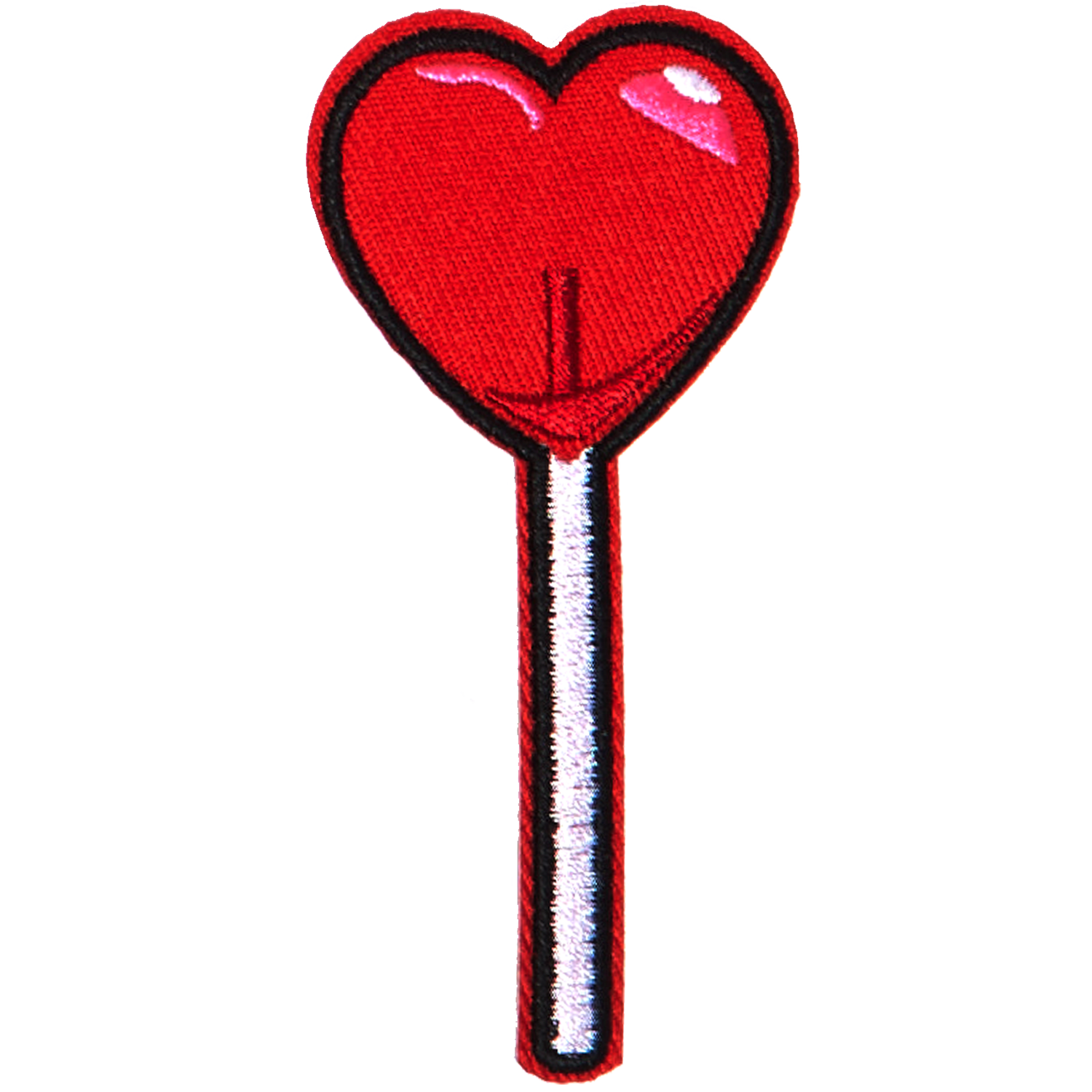 Badge Lollipop Heart - 208