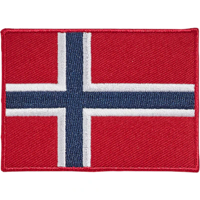 Strykestæsj Brodert Flagg