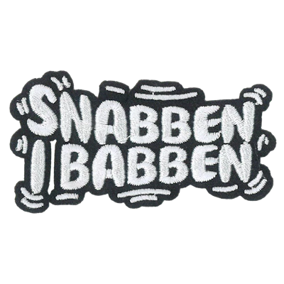 Strykestæsj Badge Babben - 243