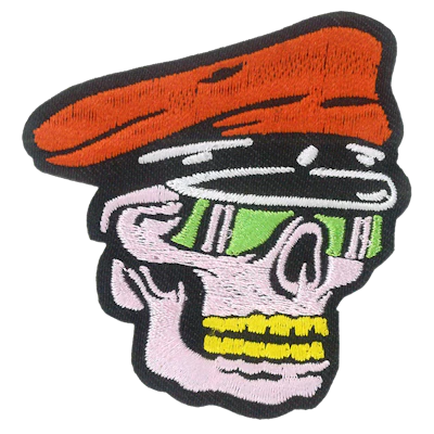 Strykestæsj Badge Skalle - 248