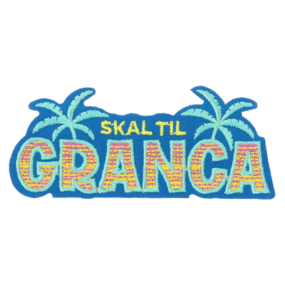 Strykestæsj Badge Skal til Granca - 250